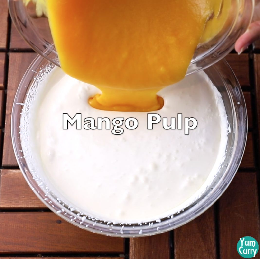 mango ice cream recipe – Homemade mango ice cream – Easy ice cream ...