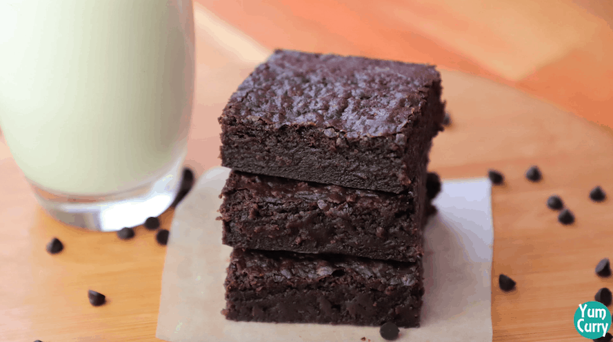 Eggless chocolate brownie recipe