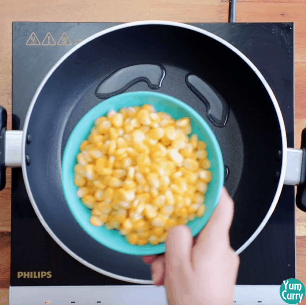 Spinach corn quesadilla Mexican wraps Yum curry