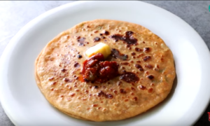 Paneer paratha