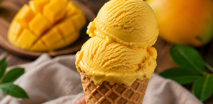 Mango Ice Cream Recipe